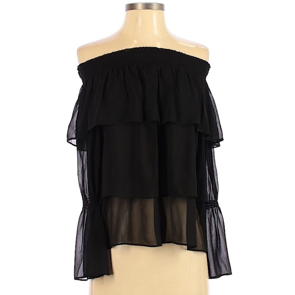 Little Moon off the shoulder long sleeve b…